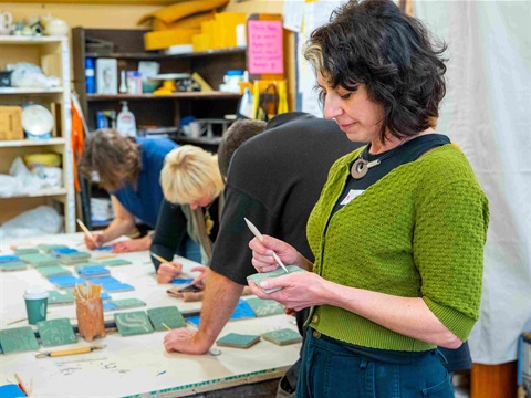 Eltham pottery studio