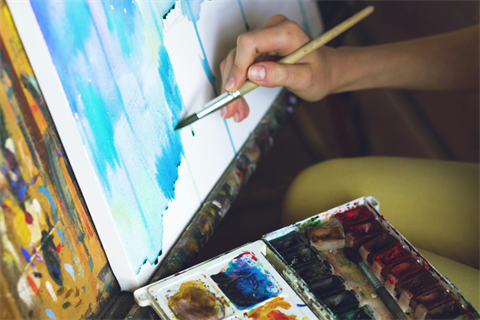 Watercolour painting