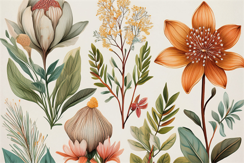Flower illustrations