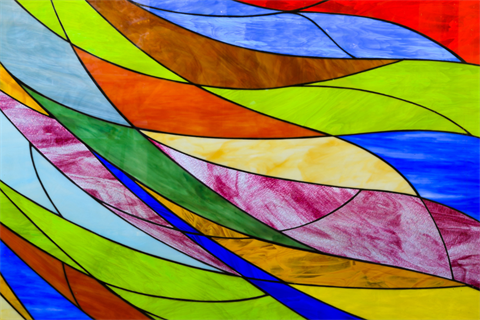 Stained glass window